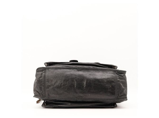 Chloé Sac Satchel Paddington en cuir noir - vue 5
