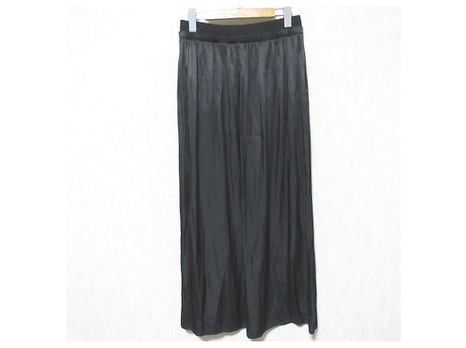 Autre Marque JOURNAL STANDARD W Rib Semi Flare Skirt Negro - vista 2