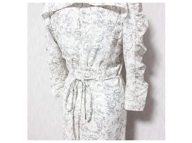 Autre Marque Vestido fruncido estampado Barie SNIDEL - vista 5
