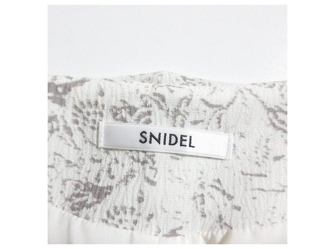 Autre Marque Vestido fruncido estampado Barie SNIDEL - vista 6