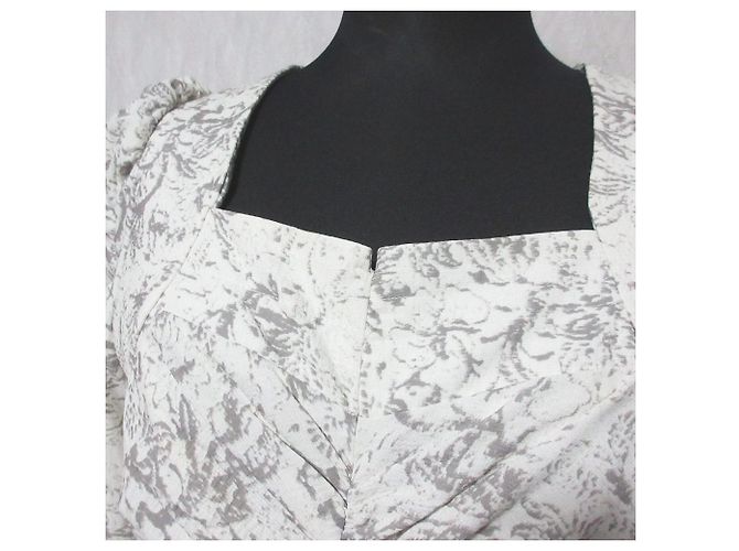 Autre Marque Vestido fruncido estampado Barie SNIDEL - vista 8