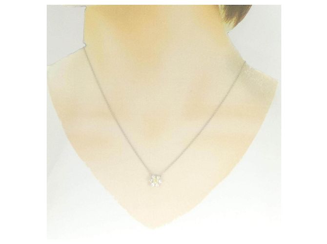 Tiffany & Co Collana Tiffany Butter Cup in platino, oro giallo e diamanti Argento - vista 6