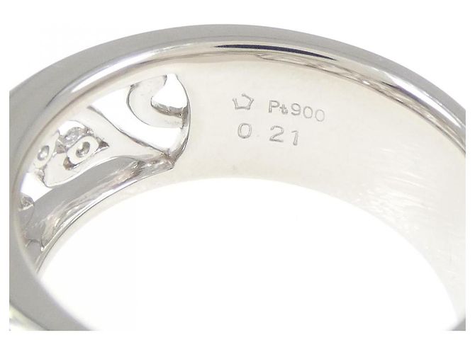 Autre Marque Hoshi no Suna Pt900 Diamantring Silber - Ansicht 4