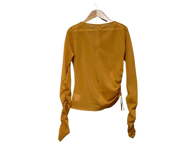 Autre Marque LE CIEL BLEU Design Gathered Cutout Top Long Sleeve Knit Top - vista 3