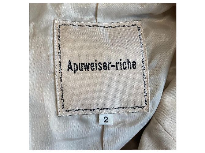Autre Marque Trench Coat Apuweiser-riche Bege - vista 5