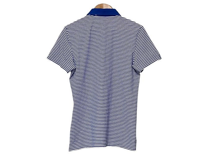 Polo Golf Ralph Lauren de manga curta com bolso e riscas Azul - vista 3
