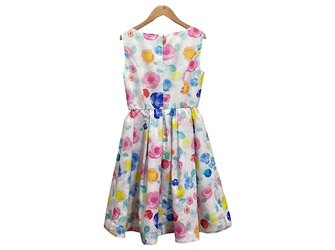 Autre Marque Abito Chesty Watercolor Flower Multicolore - vista 2