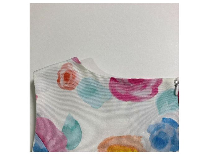 Autre Marque Abito Chesty Watercolor Flower Multicolore - vista 8