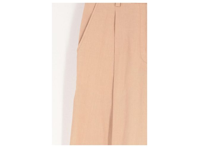Pantaloni larghi beige A.L.C. - vista 3