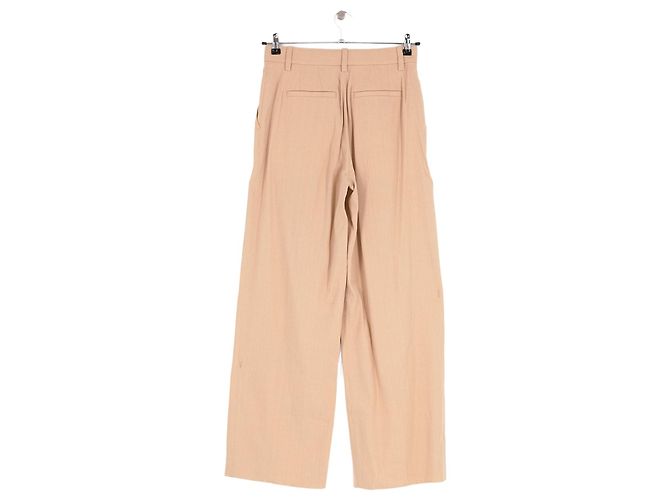 Pantaloni larghi beige A.L.C. - vista 4
