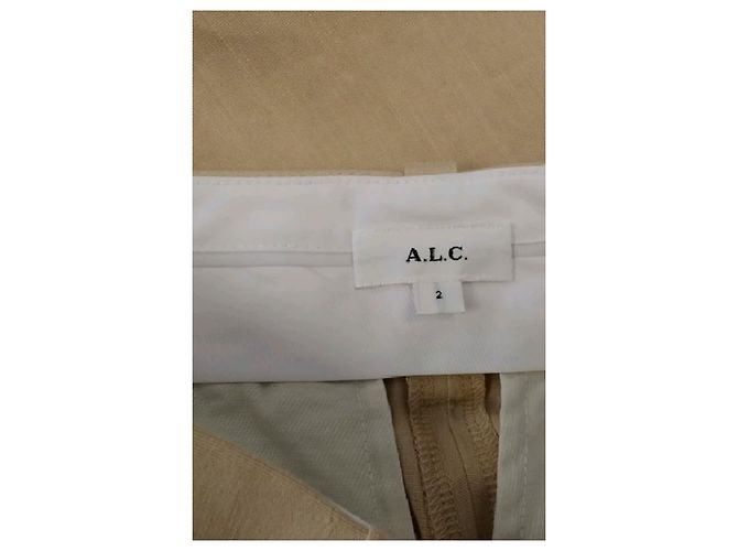 Pantaloni larghi beige A.L.C. - vista 5