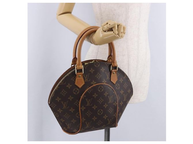 LOUIS VUITTON Monogram Ellipse PM Hand Bag M51127 LV - vue 29