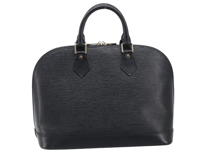 LOUIS VUITTON Epi Alma Hand Bag Noir Black M52142 LV - vista 13