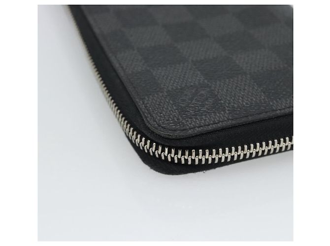 LOUIS VUITTON Damier Graphite Zippy Wallet Vertical N63095 LV - Ansicht 12