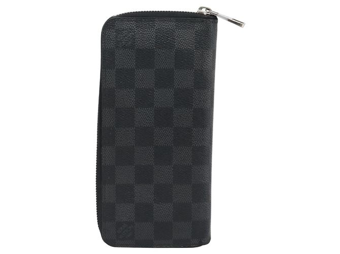 LOUIS VUITTON Damier Graphite Zippy Wallet Vertical N63095 LV - Ansicht 3