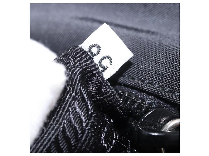 PRADA Shoulder Bag Nylon Black Silver - vista 29