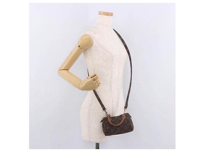 LOUIS VUITTON Monogram Mini Speedy Hand Bag M41534 LV - vista 23