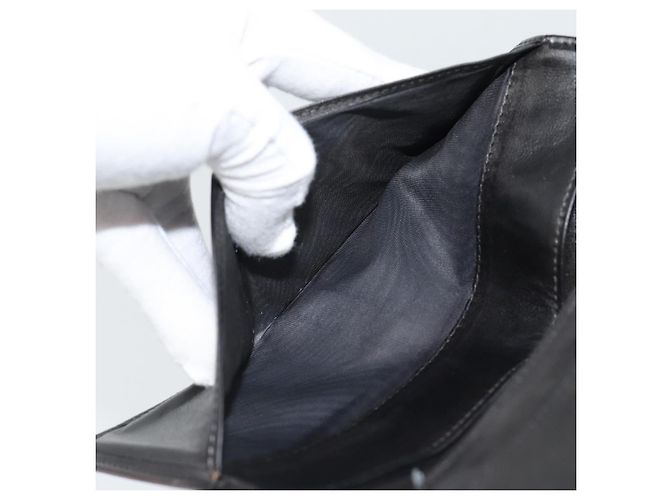 CHANEL Long Wallet Patent leather Black Gold CC - vista 16