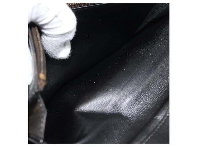 CHANEL Long Wallet Patent leather Black Gold CC - vista 18