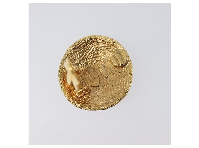 CHANEL Pendientes metal Dorado CC - vista 6