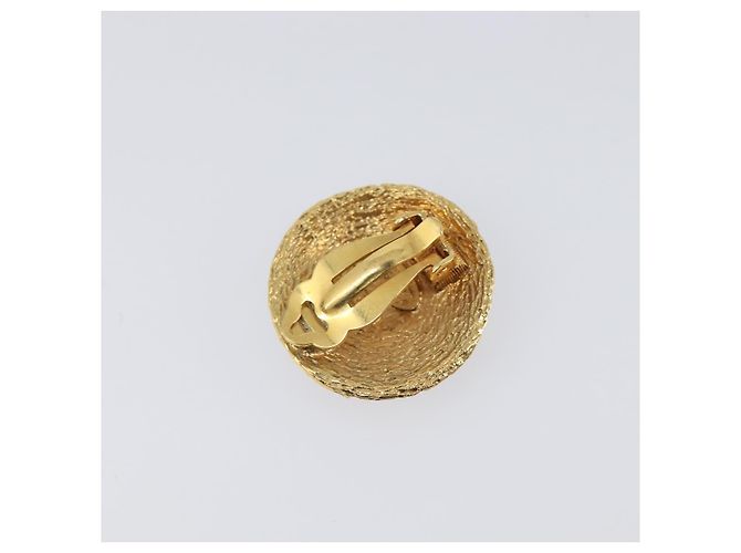 CHANEL Pendientes metal Dorado CC - vista 8