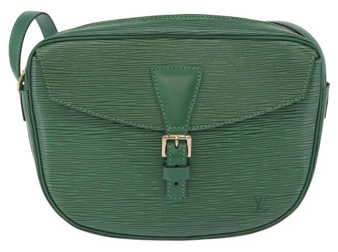 LOUIS VUITTON Epi Jeune Fille MM Shoulder Bag Green M52154 LV - vista 13