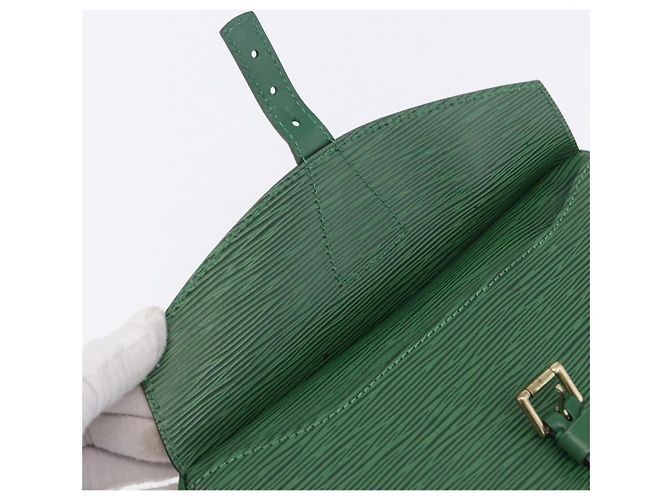 LOUIS VUITTON Epi Jeune Fille MM Shoulder Bag Green M52154 LV - vista 31