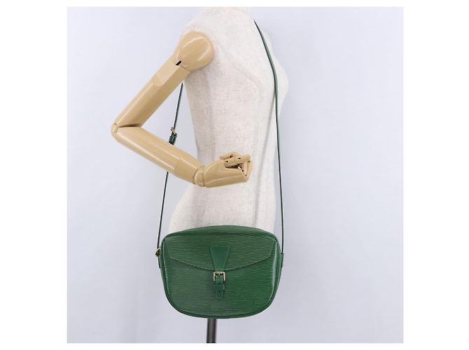 LOUIS VUITTON Epi Jeune Fille MM Shoulder Bag Green M52154 LV - vista 32