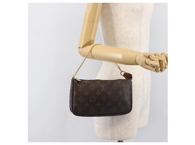 LOUIS VUITTON Monogram Pochette Accessoires Pouch M51980 LV - vista 22