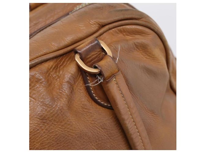 PRADA Tote Bag Piel Beige Oro - vista 21