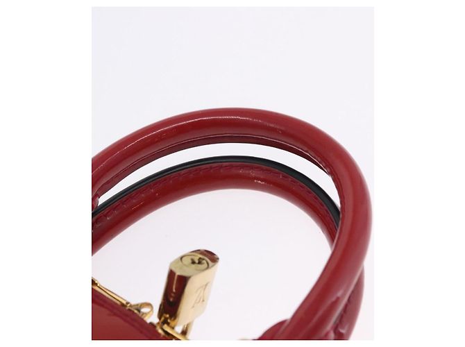 LOUIS VUITTON Monogram Vernis Alma BB Bag 2way Red Slys M90174 - vista 15