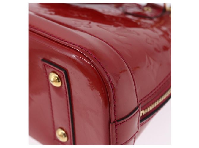 LOUIS VUITTON Monogram Vernis Alma BB Bag 2way Red Slys M90174 - vista 23