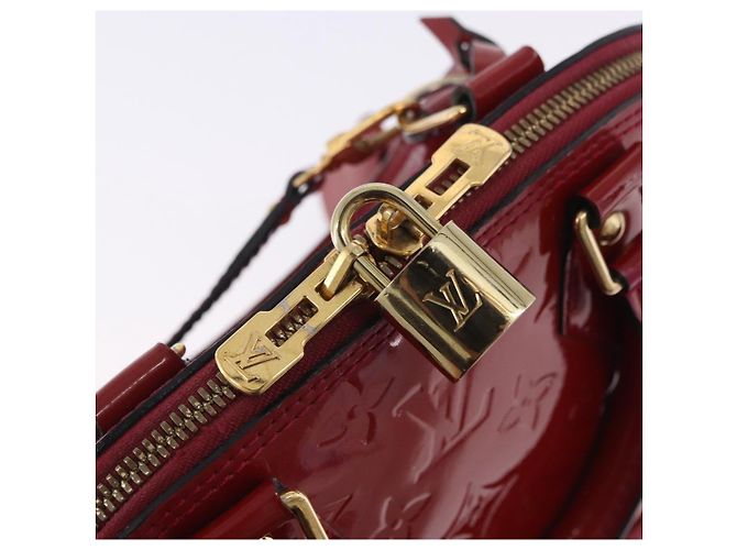 LOUIS VUITTON Monogram Vernis Alma BB Bag 2way Red Slys M90174 - vista 24