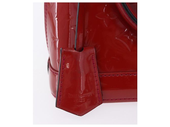 LOUIS VUITTON Monogram Vernis Alma BB Bag 2way Red Slys M90174 - vista 26