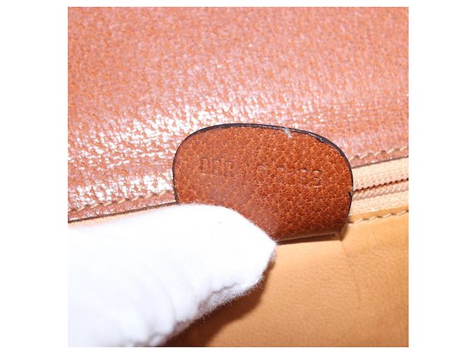 GUCCI Bamboo Hand Bag Leather Brown Gold 000 46 0188 - vista 11