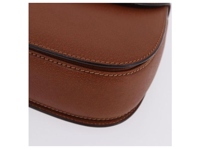 GUCCI Bamboo Hand Bag Leather Brown Gold 000 46 0188 - vista 21