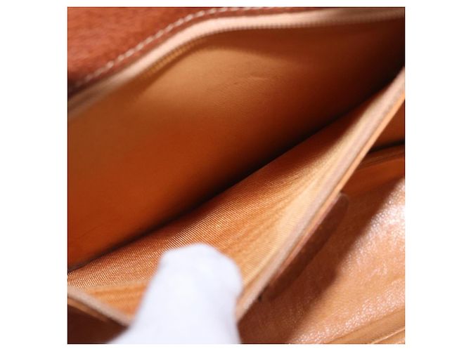 GUCCI Bamboo Hand Bag Leather Brown Gold 000 46 0188 - vista 31