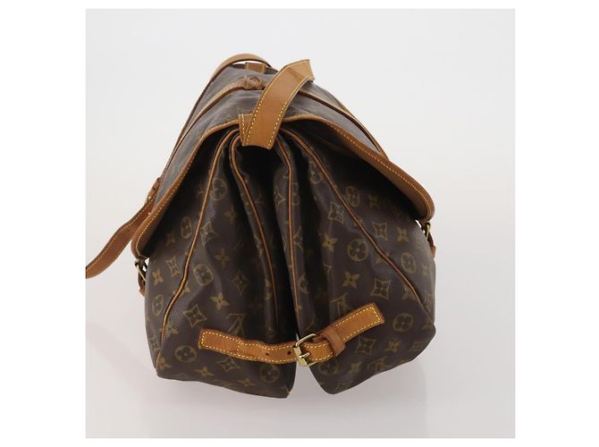 LOUIS VUITTON Monogram Saumur 35 Shoulder Bag M42254 LV - vista 3