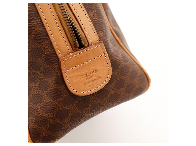 Céline Sac Boston Monogram Celine Marron - vue 10