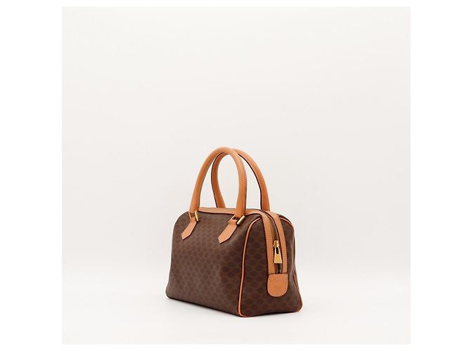 Céline Sac Boston Monogram Celine Marron - vue 4