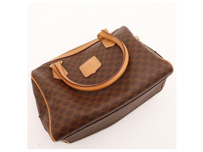 Céline Sac Boston Monogram Celine Marron - vue 6