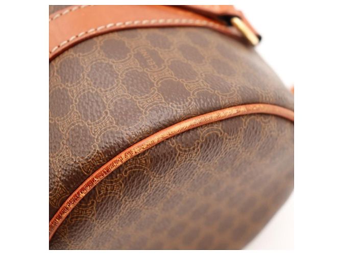 Céline Borsa Boston Celine Monogram Marrone Monogramma - vista 10