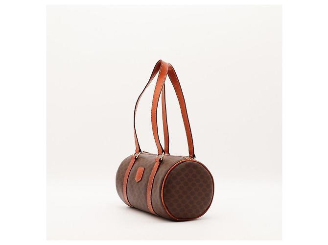 Céline Borsa Boston Celine Monogram Marrone Monogramma - vista 2