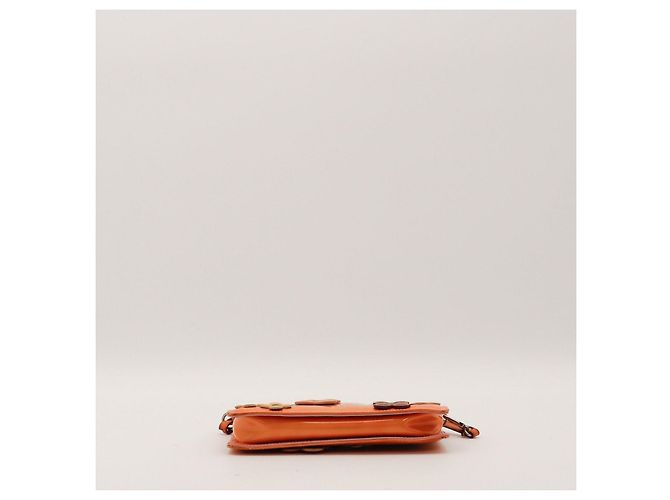 Louis Vuitton Monogram Vernis Murakami Cherry Blossom Pochette Marron Orange Jaune - vue 5