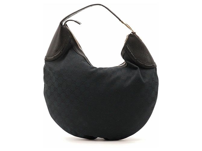 Bolso Hobo Gucci Monogram Negro - vista 3