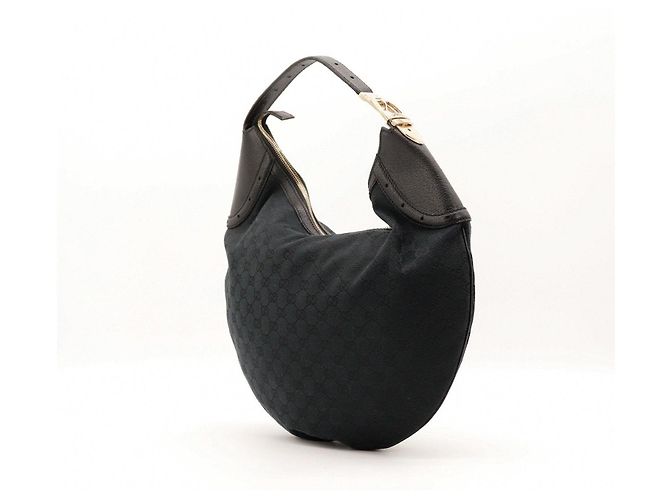 Bolso Hobo Gucci Monogram Negro - vista 4