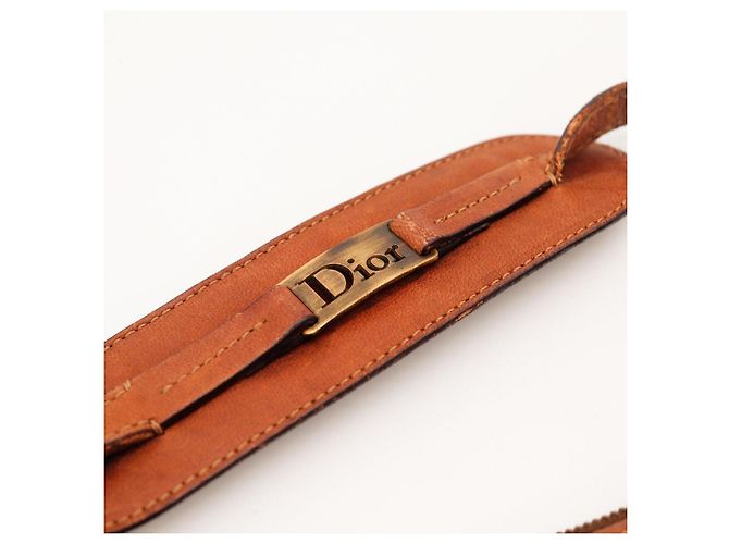 Borsa Hobo Patchwork Christian Dior Marrone - vista 7