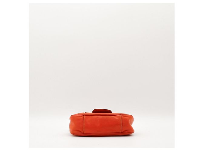 Borsa a tracolla Christian Dior CD Logo Arancione - vista 5