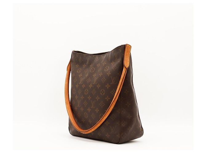 Sac à épaule Louis Vuitton Monogram Canvasatelle Marron Monogramme - vue 4