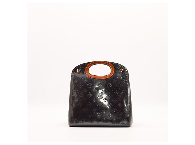 Sac à main Louis Vuitton Monogram Vernis Wilshire PM Gris anthracite - vue 3